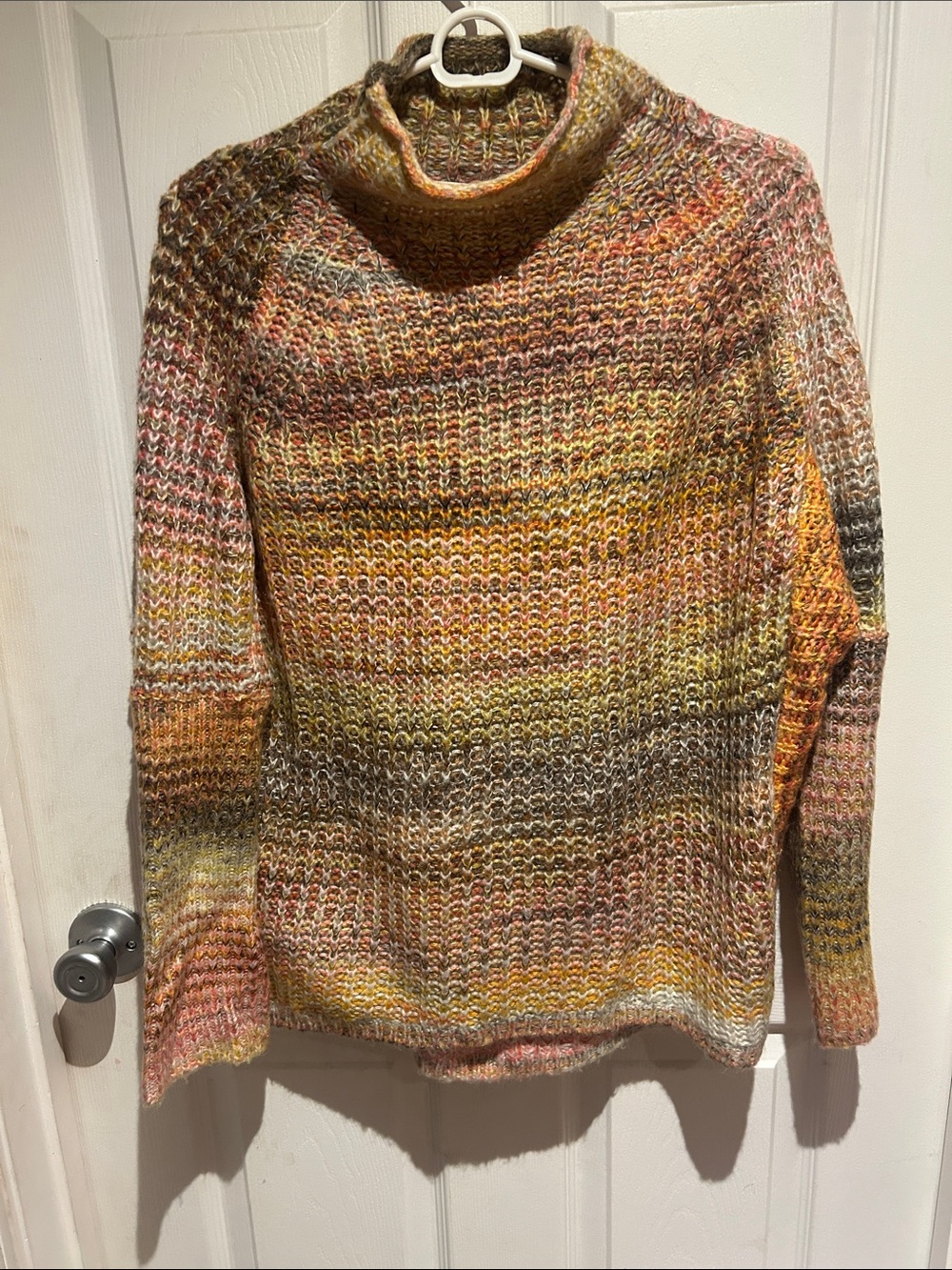 Lou and Grey Multicolor Cozy Knit Turtleneck Sweater - Women's